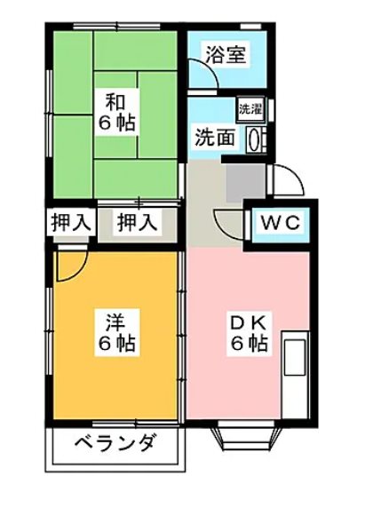 メゾンエスポワールⅠ 間取り図