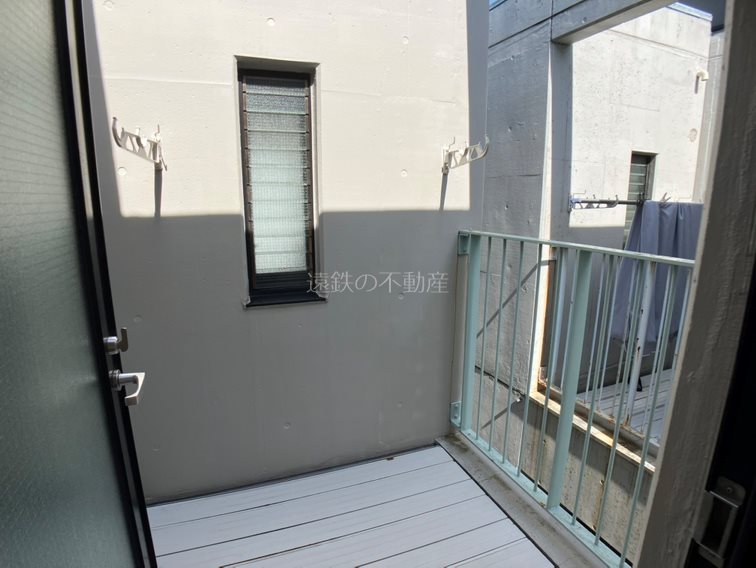 上島コモンコートＢ棟 ベランダ