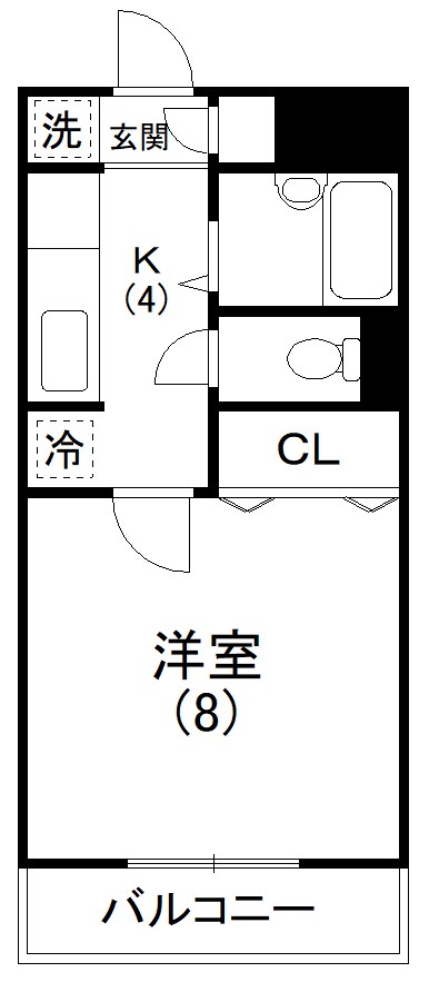 YKバンブーⅡ 間取り図