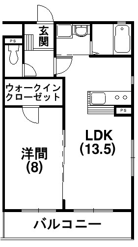 サンライズ布橋 間取り図