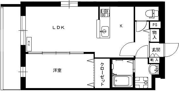 グランストーク碧 間取り図