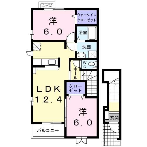 メゾン・ド・ファミーユ 間取り図