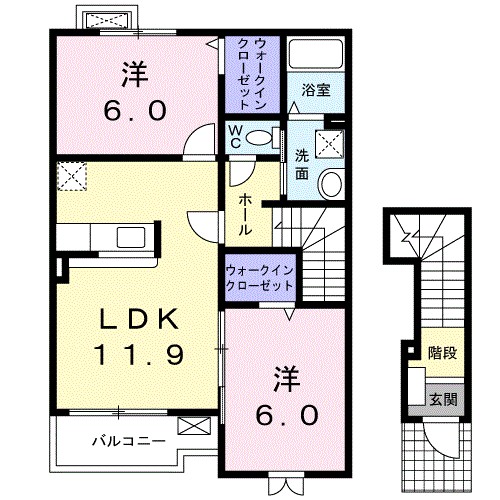 デスパシオ 間取り図