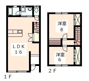 ハウスローラン 間取り図