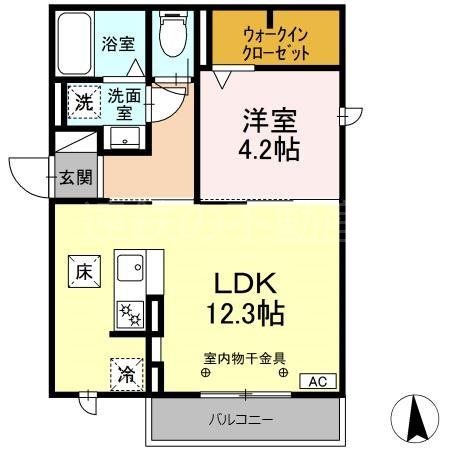 仮称）D-room掛川市中央 間取り図