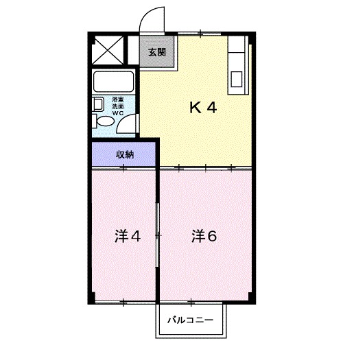 エレガンス葵 間取り図