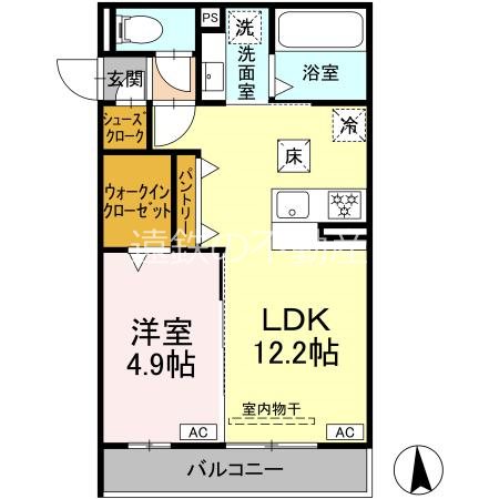 D-Hills上浅田 間取り図