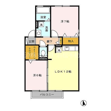 トゥール・ビヨン　A 間取り図