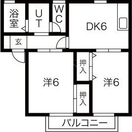 エトワールⅡ 101号室 間取り