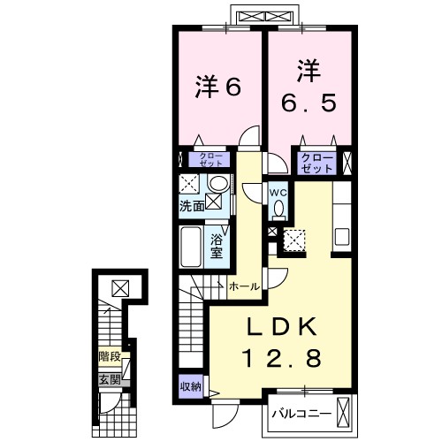 セレノ 間取り図