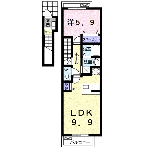 プリエール 間取り図