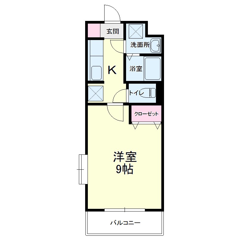 プレシードヴィラ 間取り図