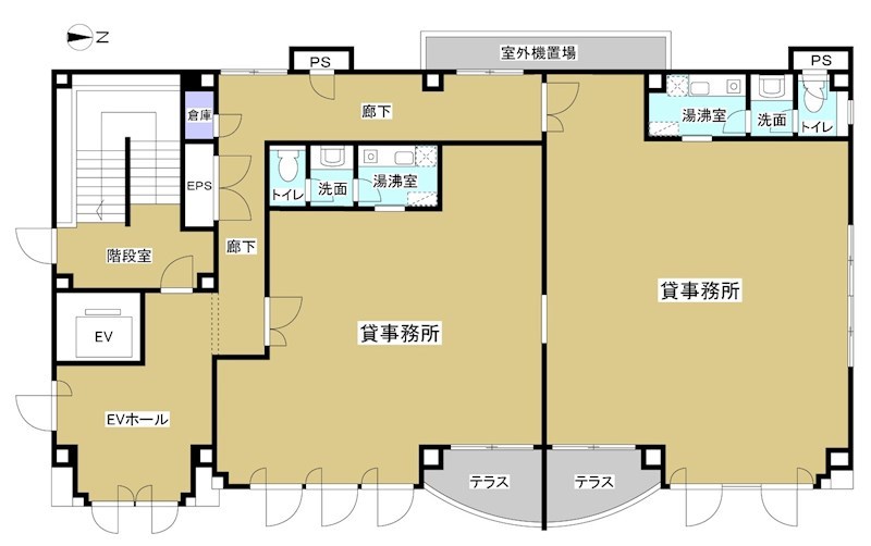 遠鉄野口町ビル 3F号室 間取り