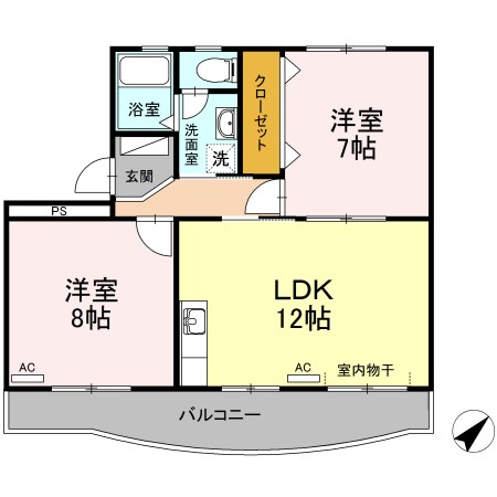 グレースバレー 間取り図