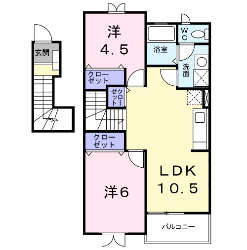 ヴェルデ 間取り図