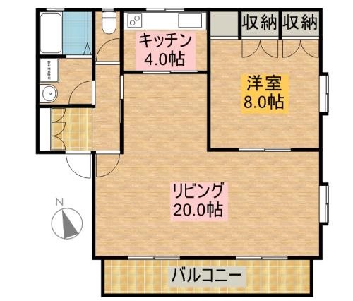 エステイトピアⅢ 間取り図