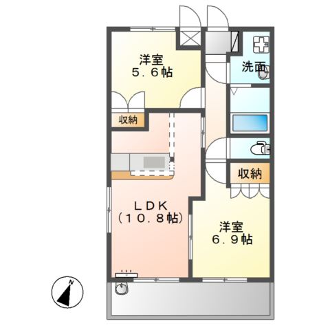 アリビオ 間取り図