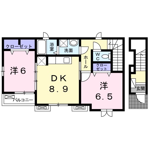 フジ 間取り図