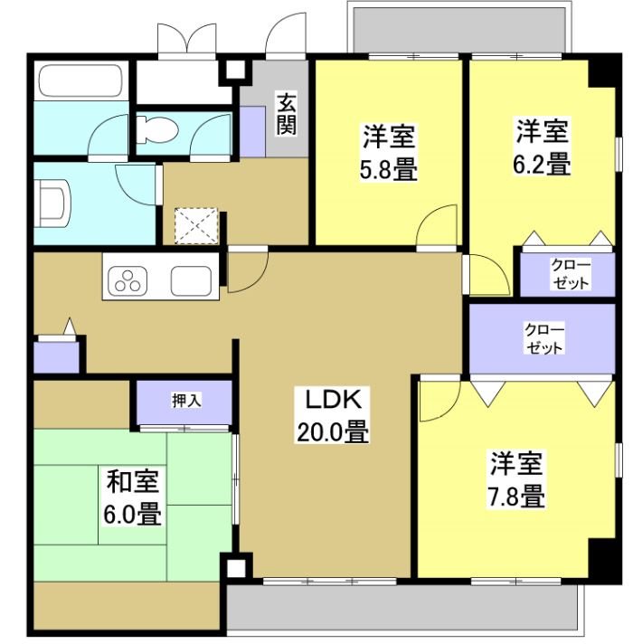 グランフォルム 間取り図