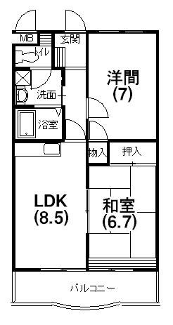 ハミング弥生 間取り図