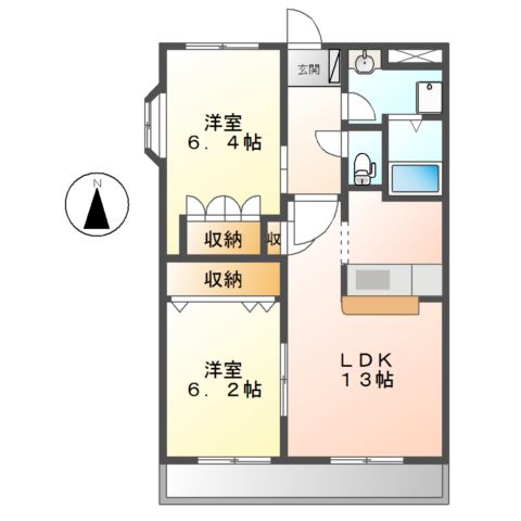 ルワンジュ 間取り図