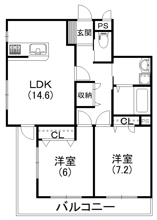 ティガーレジデンス 間取り図