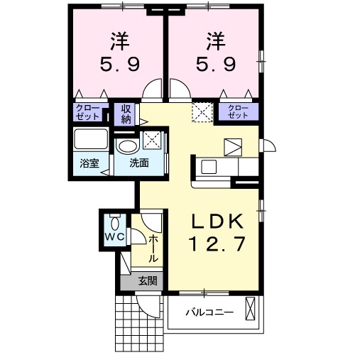 しなのＨ 間取り図