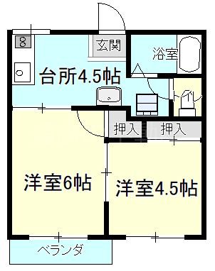 フォーブルパレス 間取り図