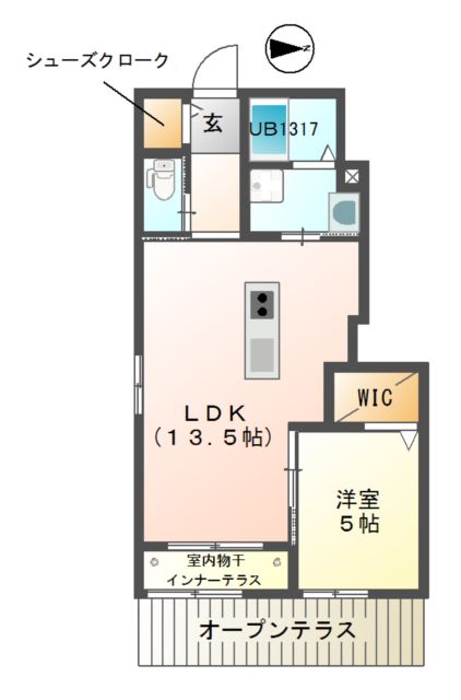 グランパレス浜松半田 間取り図