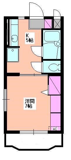 松下パークハイム 306号室 間取り