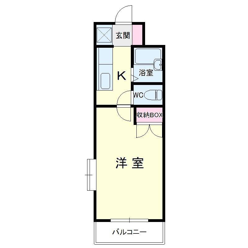 初生マンション 間取り図