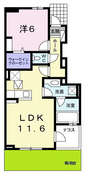 グレイスパレス 間取り図