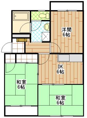 ベェスイズライフＡ 間取り図