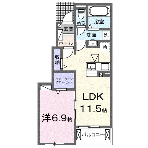 ベル　シャトー　Ⅱ 間取り図