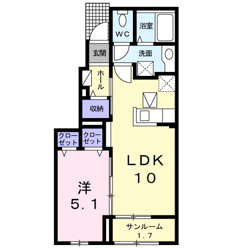 ベルスクエア 間取り図