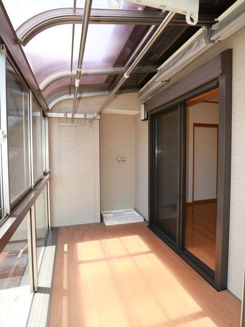 蜆塚1丁目9-10貸家(A) ベランダ