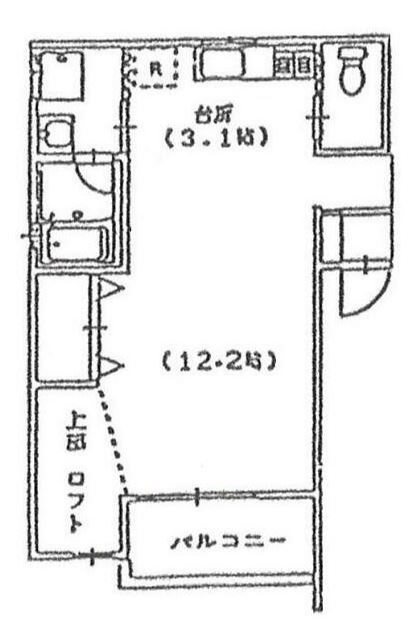 セントハウスⅡ 間取り図