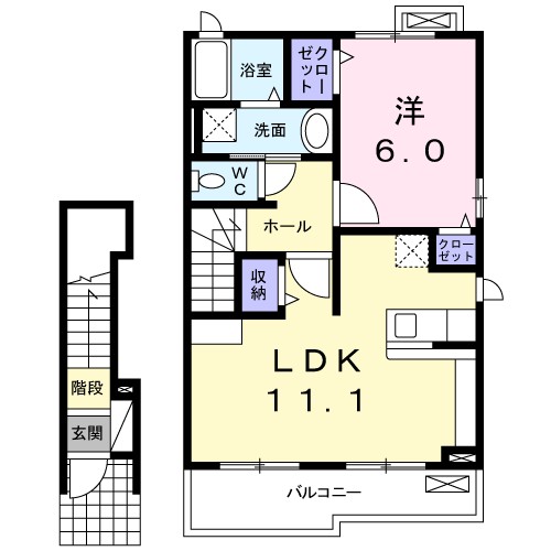 きらり・ブライト 間取り図