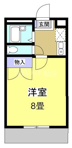 レジデンス城西 間取り図