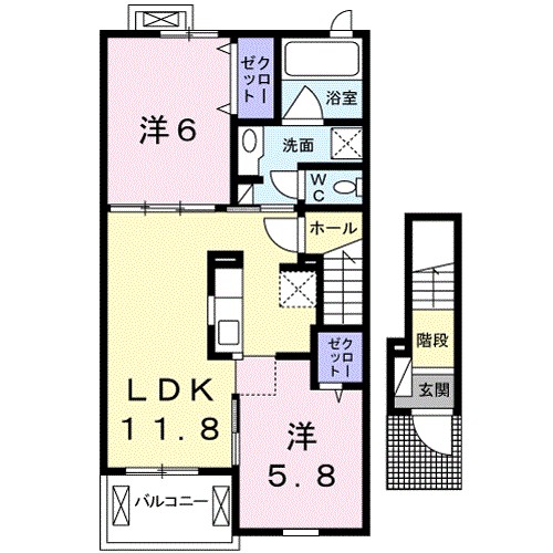 グラシアス 間取り図