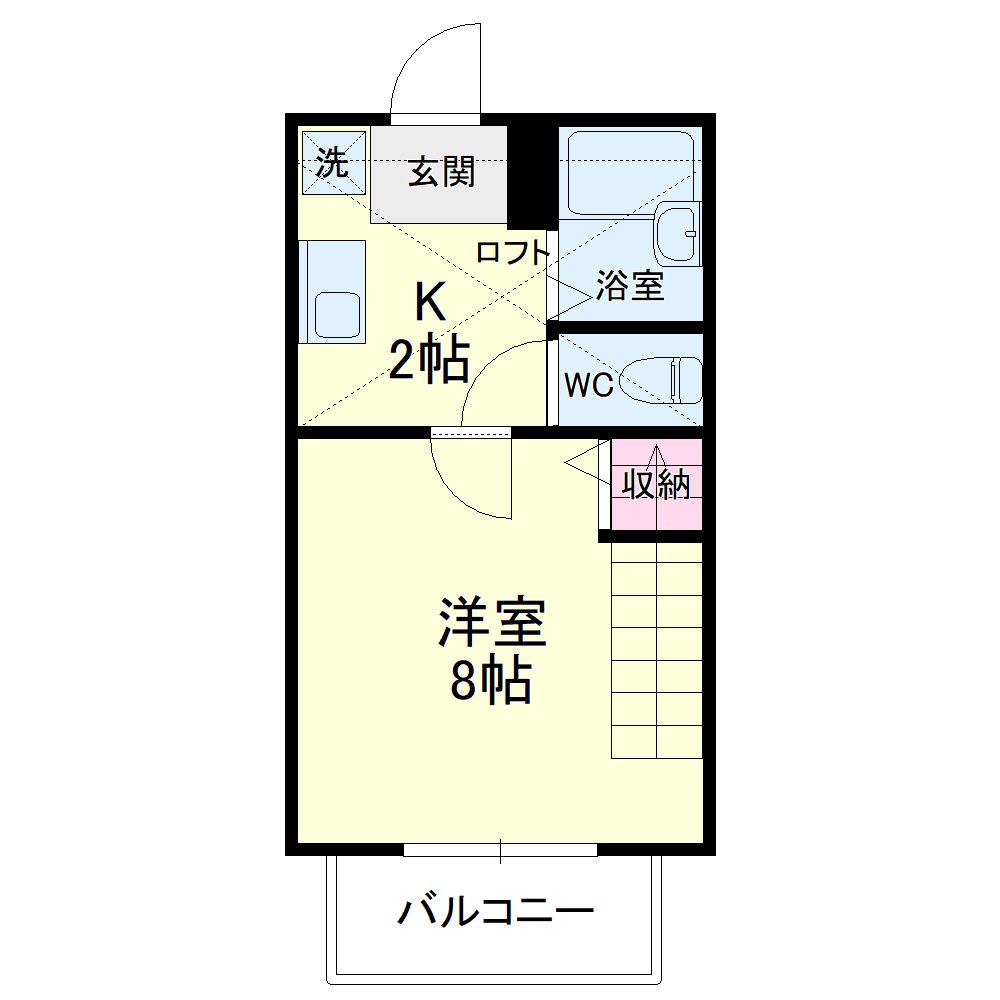 ライトキャッスルⅡ 間取り図