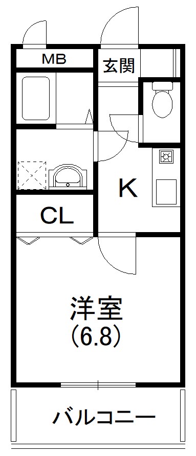 トゥレジャー 間取り図