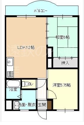 キャピターレ 間取り図