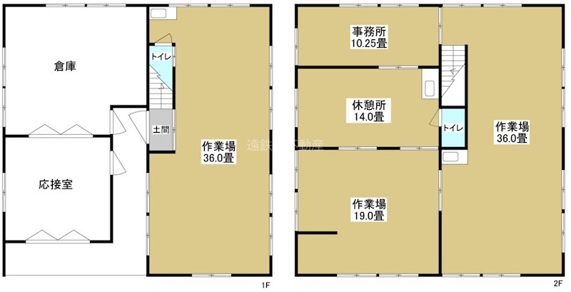 住吉2丁目事務所・倉庫 間取り