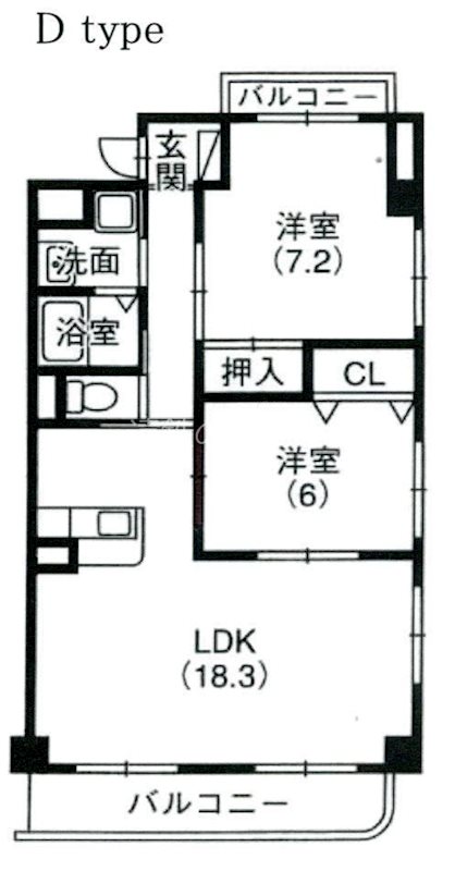 ロイヤルステージ 間取り図