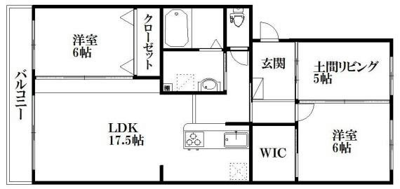 LUMIUS SANARUDAI 間取り図