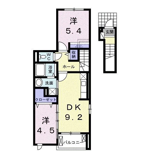 パレスみその 間取り図