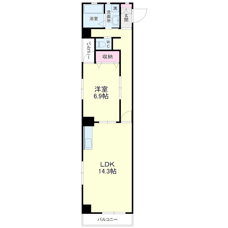 ゆず板屋 間取り図