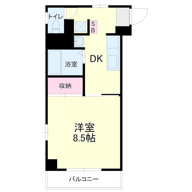 アベニュー山下 間取り図