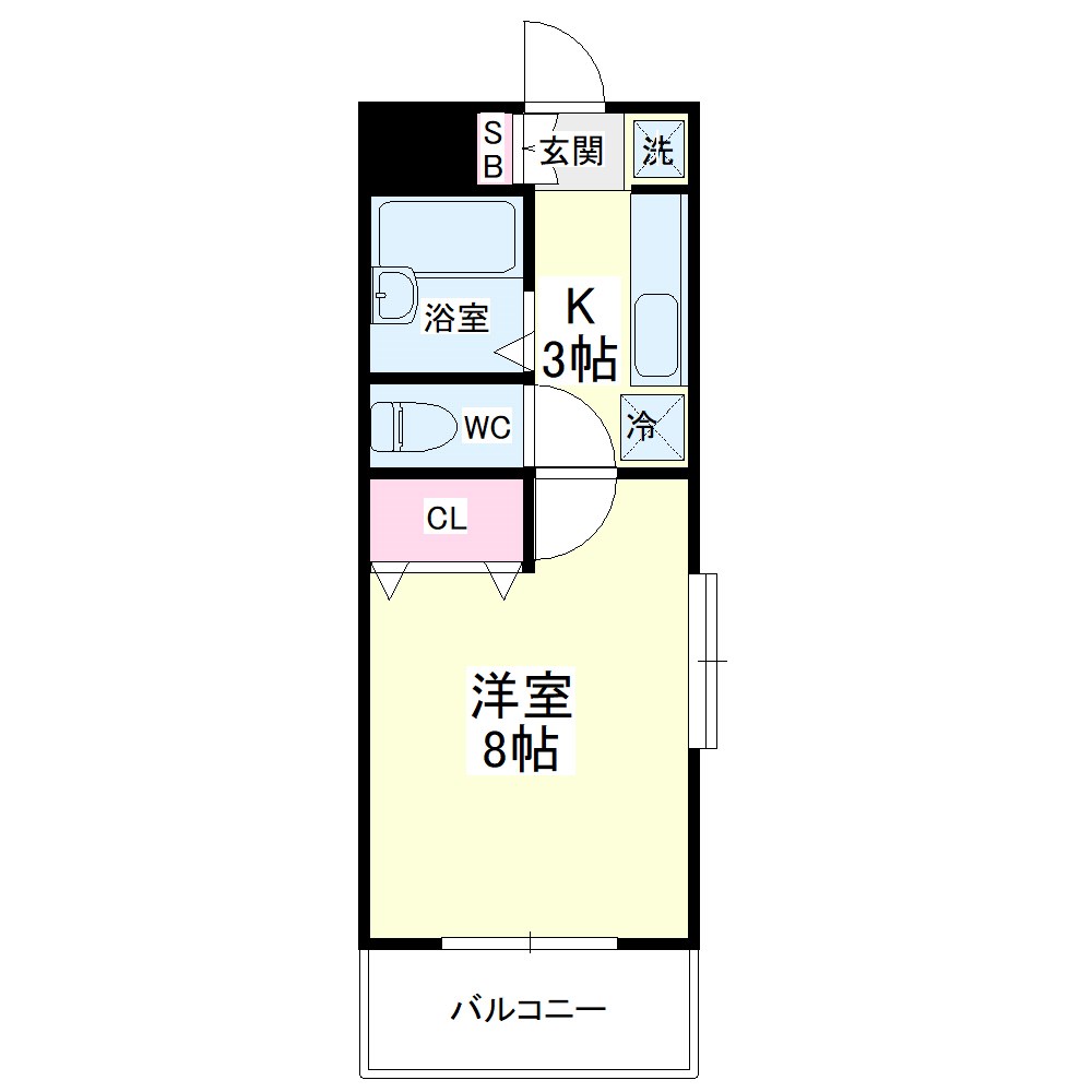 ベル・フローラ 間取り図